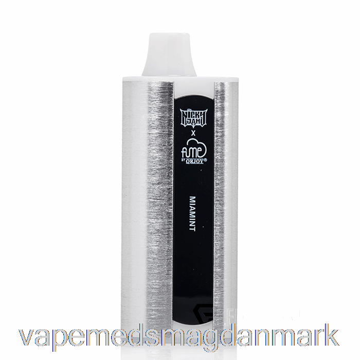 Vape Uden Nikotin Nicky Jam X Fume 10000 Engangs Miamint